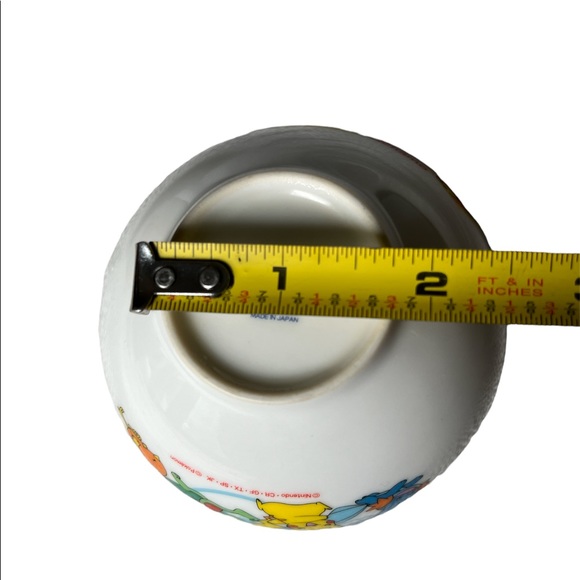 POKÉMON VINTAGE POCKET MONSTERS PORCELAIN RICE BOWLS, SET OF TWO, MADE IN JAPAN - Picture 10 of 11